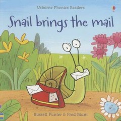 Snail Brings the Mail (Usborne Phonics Readers) – Paperback – GOOD