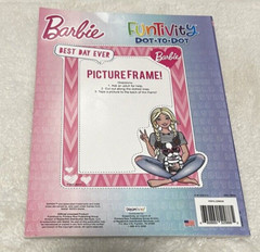 Barbie FunTivity Dot-to-Dot – Strong Bond – 80 Pages of Connecting Fun! NEW