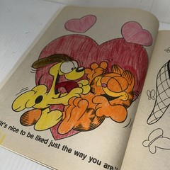 Garfield 1988 A Coloring Book Golden 31 Pages Vintage Used See Pics/80