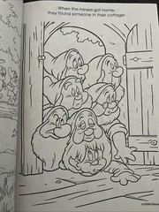 Snow White Jumbo Coloring & Activity Book Puzzles Games Disney Bonus Character