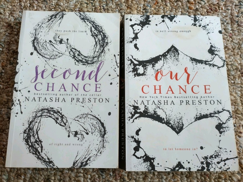 Natasha Preston (Lot of 2) Our Chance & Second Chance -Special Covers (see Cond)