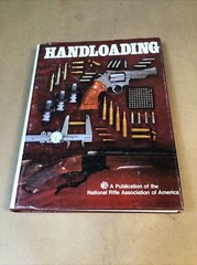 1981 HANDLOADING – A Publication of the NRA – 322 Pages With Dust Cover