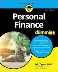 Personal Finance For Dummies Paperback Eric Tyson