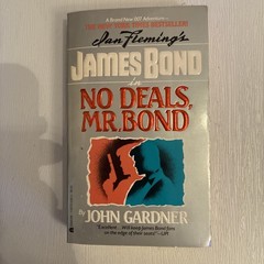 James Bond Novels By John Gardener 7 Novels 8 In Total Vg Condition