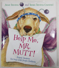 SIGNED by Susan Stevens Crummel „Help Me, Mr. Mutt!” Janet Stevens Hardback DJ