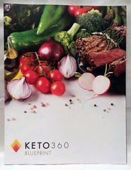 Keto 360 Blueprint Workbook 155 Pages Meal Plans Journal Josh Axe Jordan Rubin