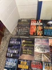 Huge Lot (25) Peter Robinson Books Inspector Banks Hardback & Paperback