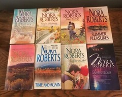Lot of 8 books by Nora Roberts MULTIPLE Titles in Each Book Short Stories 