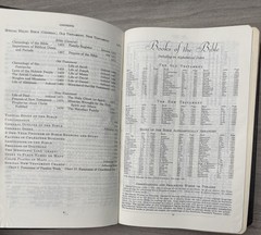 Unmarked 1971 KJV Dickson New Analytical Indexed Bible; Black Leather Thumb Tabs