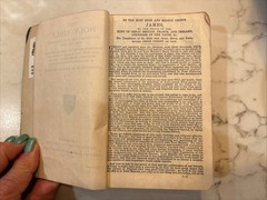 Antique Holy Bible Appointed to be read in Churches 1910 Cambridge London