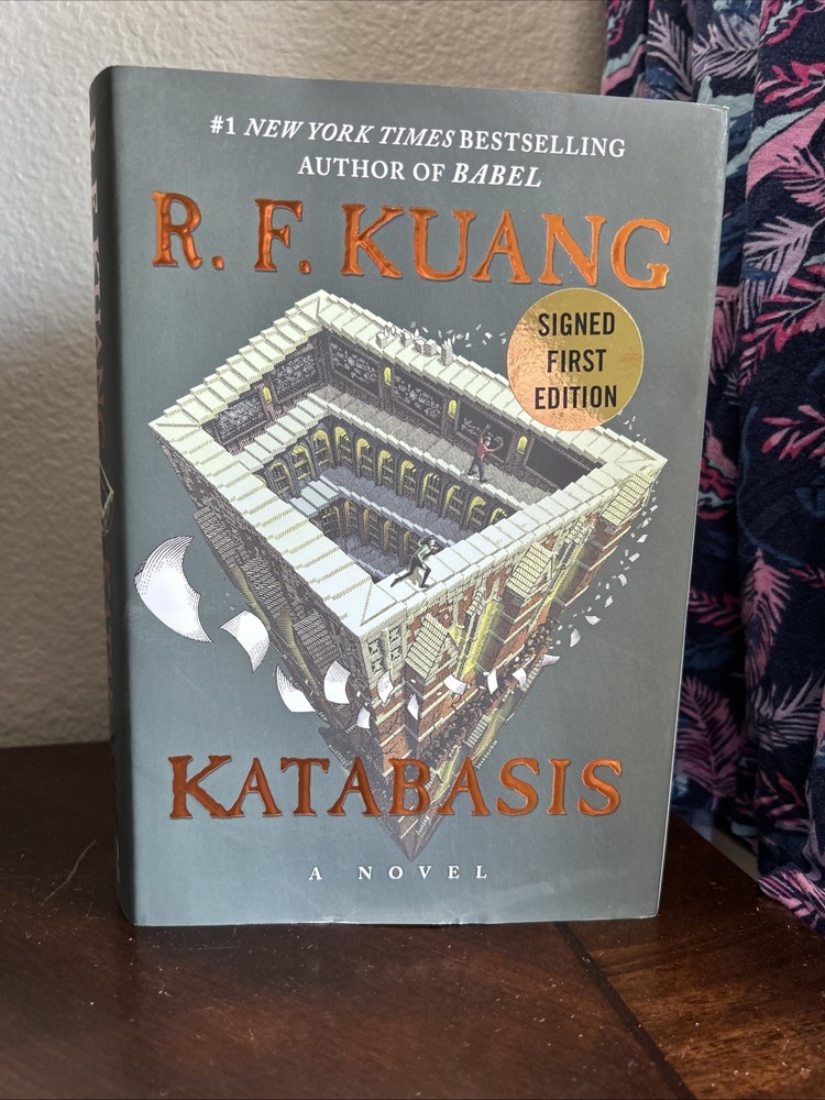 Katabasis (Deluxe Limited Edition) by R. F. Kuang SIGNED 1st/1st Sprayed Edges!