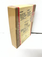 Holy Bible – The Smallest Bible Thomas Nelson 103 Black Leatherflex, gold pages