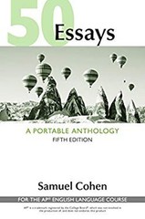 50 Essays: a Portable Anthology High School Edition : For the AP®