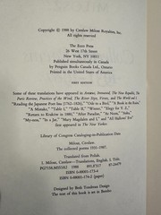 Collected Poems, 1931-1987 by Czeslaw Milosz 1988 HC/DJ FIRST EDITION EX-LIBRARY