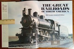 The Great Railroads of North America, Yenne, 1992, HB w DJ VG+++ (A429)