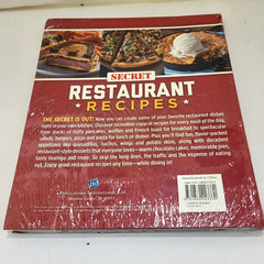 Secret Restaurant Recipes Cookbook 192 pages 85 Recipes Flexibound Brand New
