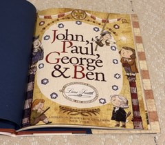 John, Paul, George & Ben by Lane Smith – 2006, Hardcover Book with DJ, BRAND NEW