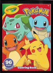 2024 Marvel ” POKEMON ” CRAYOLA Jumbo Coloring & Activity Book 96 PAGES