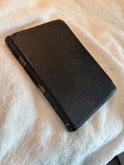 1967 NEW SCOFIELD REFERENCE BIBLE/Black Morocco Leather