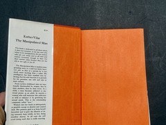 The Manipulated Man by Esther Vilar (1972) – hbk. w/DJ – 1st ed.