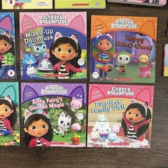 Gabby’s Dollhouse Book Lot 12 Scholastic Level 1 Reader Phonics CatRat