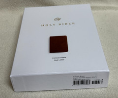 Holy Bible : ESV Compact Bible TruTone, Brown, Red Letter Edition