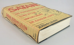 Satan His Psychotherapy and Cure Jeremy Leven 1982 First Edition Hardcover Book