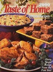 2000 Taste Of Home Annual Recipes – Hardcover By Schnittka Julie – VERY GOOD