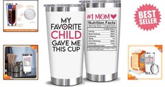 Cute 20 oz Double-Wall Tumbler for Moms – BPA-Free & Perfect for Any Occasion