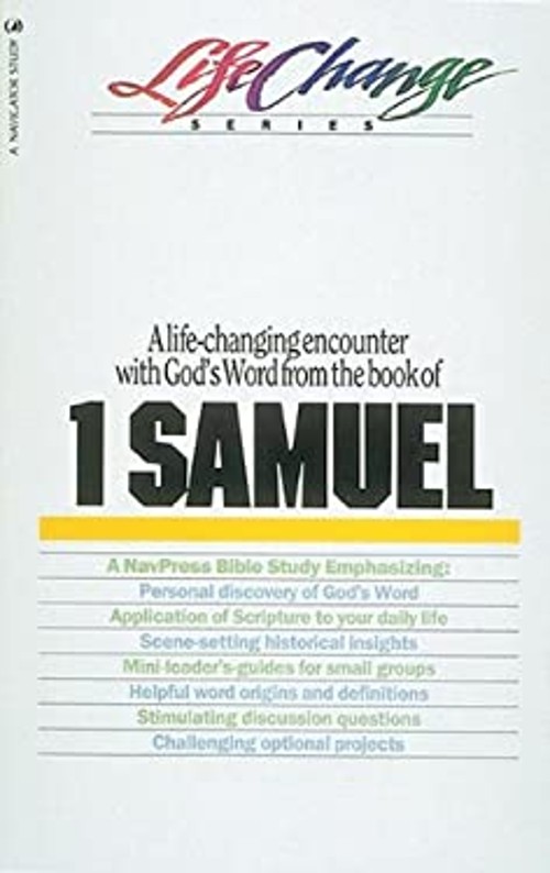 1 Samuel Paperback The Navigators Staff