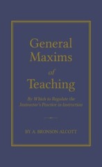 General Maxims of Teaching, USA, Books of American Wisdom, Hardback