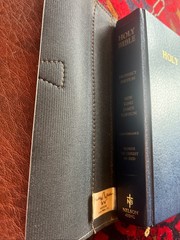 1985 Nelson The Prophecy Edition Bible 403HC Hardcover w/ Leather Cover