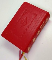ANTIQUE CATHOLIC LATIN ENGLISH MISSAL; FINE BINDING; TLM BRIGHT GILT; CA.. 1960