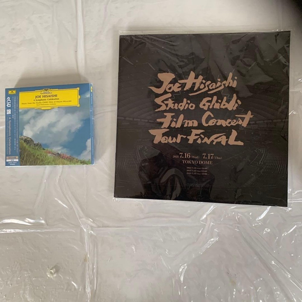 Joe Hisaishi Studio Ghibli Pamphlet 2 CD Set Concert Program Photos