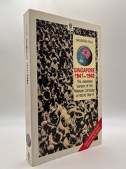 Singapore 1941-1942 Masanobu Tsuji Oxford University Press World War II Book