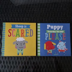 Book Lot x7 Playdate Pals Kids learn to Emotions paperback Make Believe Idea