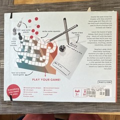 Pavilion Books Board Games to Create and Play Davis/Schwarz HC 2019 Illus 178p