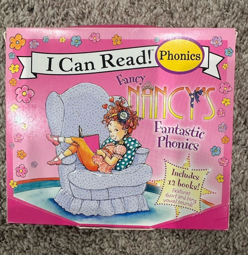 HarperCollins I Can Read Fancy Nancy Fantastic Phonics 12-Book Box Set 2013