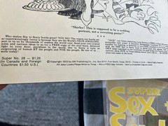 Lot Vintage SUPER SEX TO SEXTY #19 23 28 Adult Humor Giant Cartoon Magazine