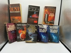 FRANK HERBERT LOT Of 8 – Science Fiction Paperbacks Dune