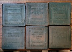 100 yr Old Antique Little Leather Library Books 1920’s Redcroft Pick Your Title
