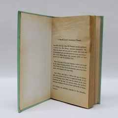 The Virginian By Owen Wister Hardcover Western Novel Perma-Bound Edition