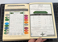 Tajweed Quran With Meaning Translation and Transliteration in English Hardcover