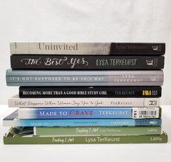 Lysa Terkeurst Books Lot Of 8 Christian Living Theology Bible Study Church Set
