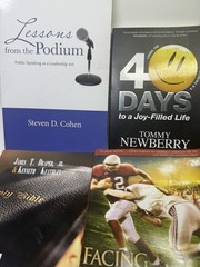 Inspirational 9 Books 1 DVD Lot Religious Christian Nonfiction