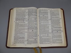 Vintage KJV Holy Bible Cambridge Univ. Press Water Buffalo Calfskin