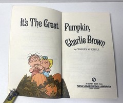 It’s The Great Pumpkin Charlie Brown Schulz 1968 Peanuts Snoopy 1st Signet Ed.