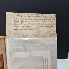 Founding Fathers The Shaping of America Contains Rare Removable Document Copies.