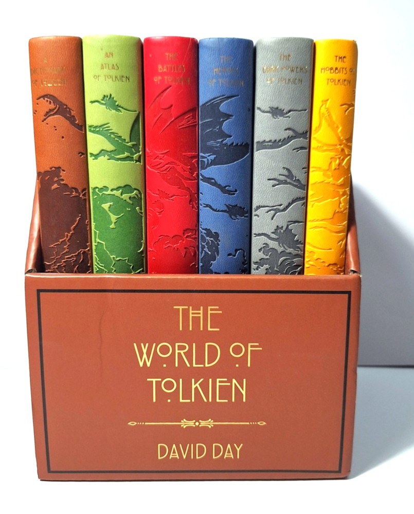 The World of Tolkien Box Set by David Day Reference Guide to J.R.R. Tolkien