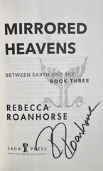 SIGNED ~ MIRRORED HEAVENS by Rebecca Roanhorse (2024, Hardcover) 1st/1st